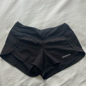 Patagonia Women's Black Runnning Shorts XS